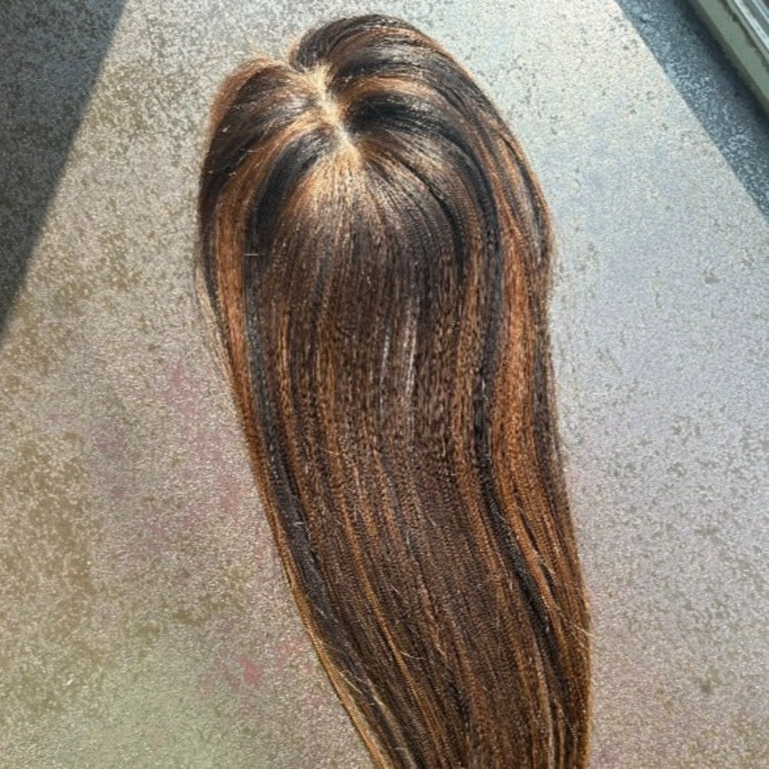 2x3 Highlight Silk Hair Topper